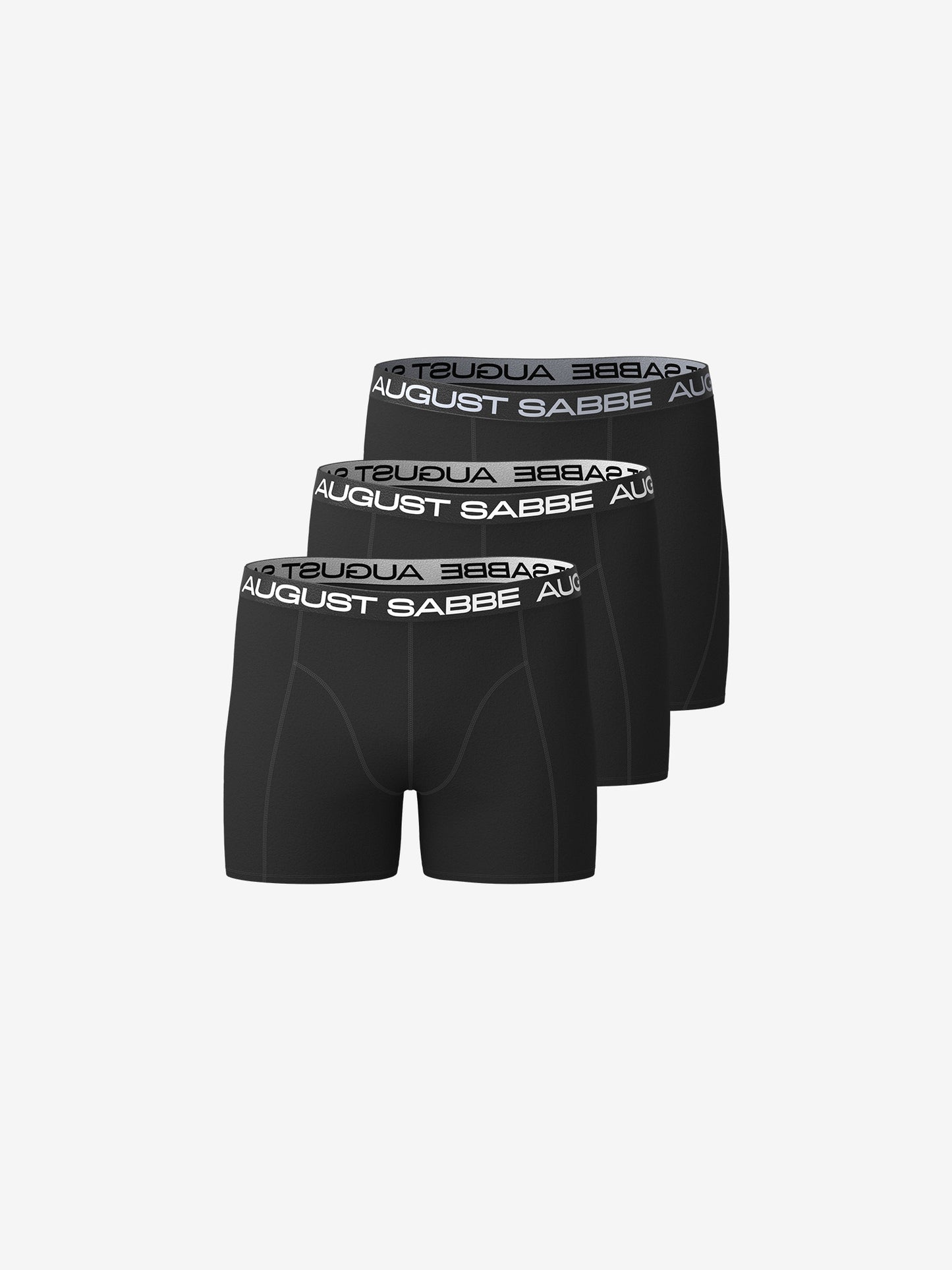 Sabbe 3-pakk: 2x Igapäev must, 1x Sport must