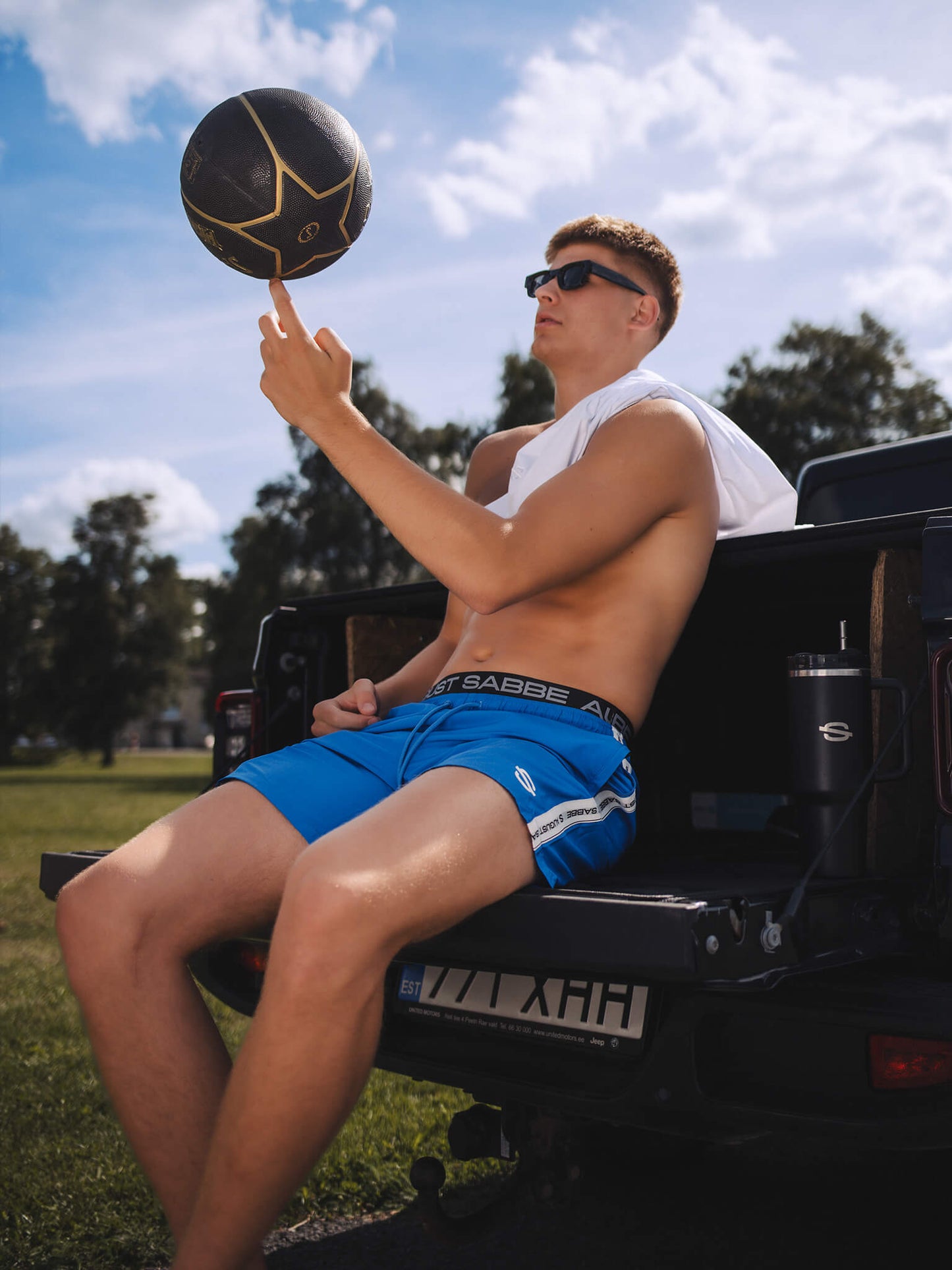 UUS! Sabbe lühkad, sinine